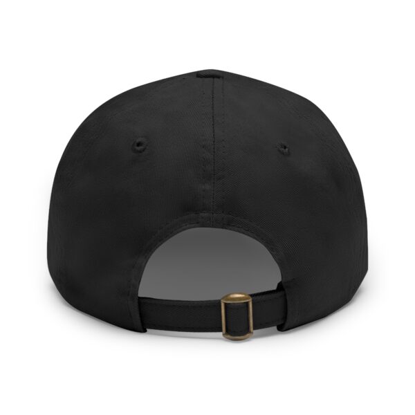 Dad Hat with Leather Patch (Round) - Image 39
