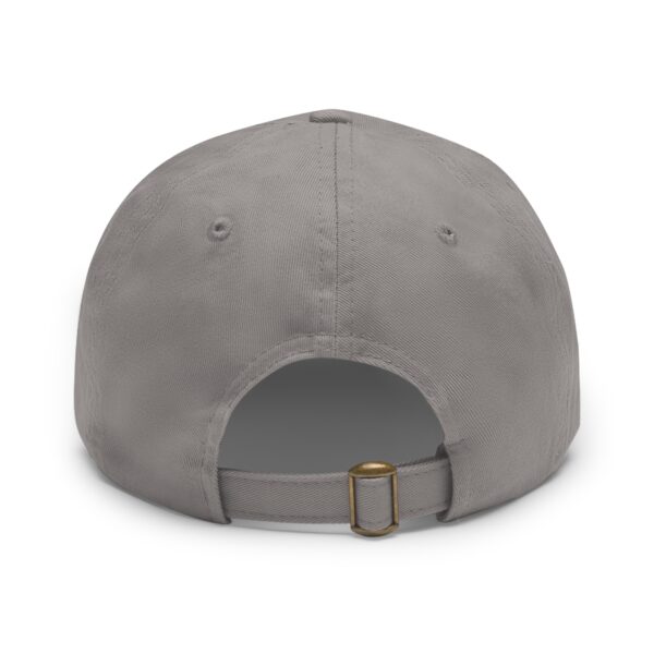 Dad Hat with Leather Patch (Round) - Image 83