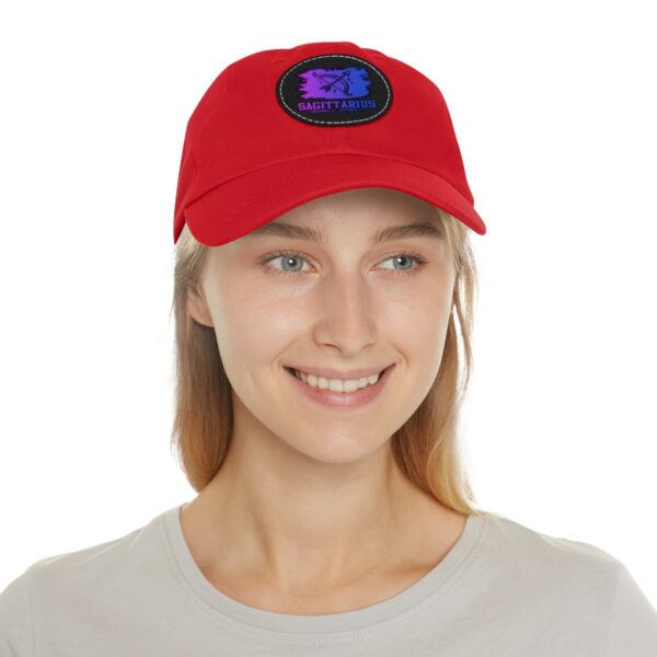 Dad Hat with Leather Patch (Round) - Image 20
